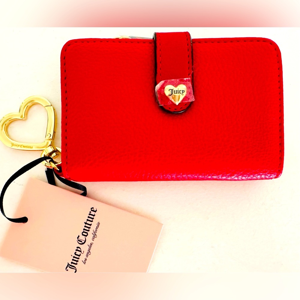Juicy Couture Follow Your Heart Tab Wallet NWT